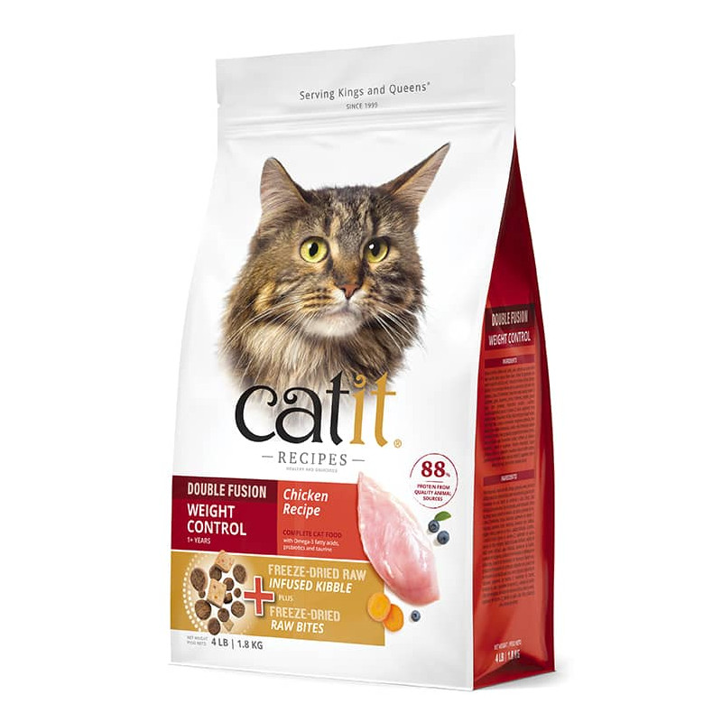 CATIT RECIPES DOUBLE FUSION WEIGHT CONTROL - CHICKEN RECIPE 1,8 kg