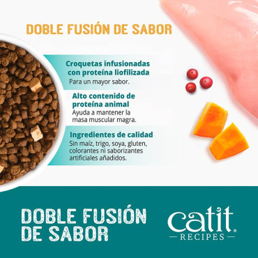 CATIT RECIPES DOUBLE FUSION SENIOR - CHICKEN RECIPE