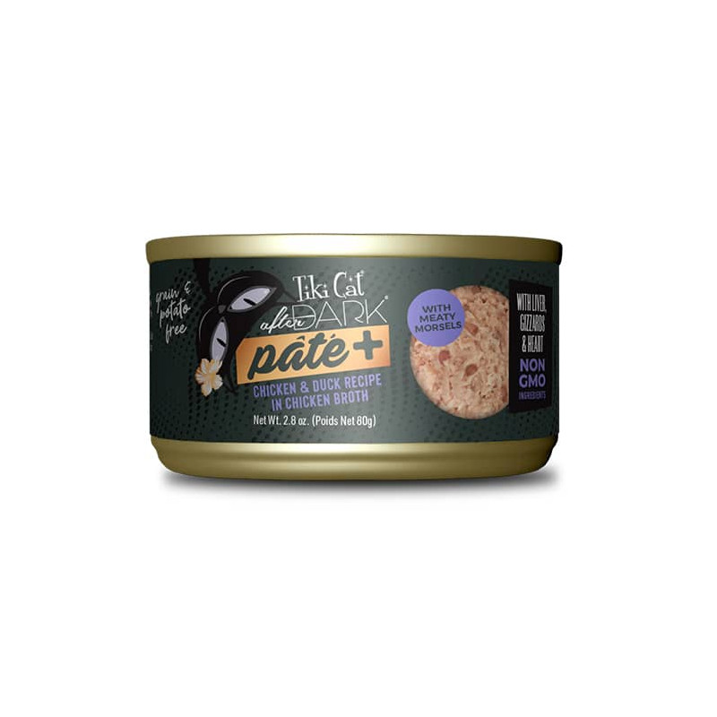 TIKI CAT® AFTER DARK® PÂTÉ CHICKEN & DUCK RECIPE IN CHICKEN BROTH