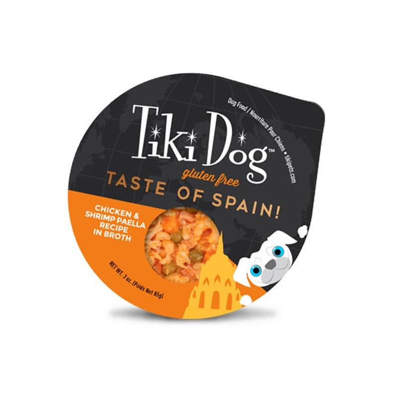 TIKI DOG™ TASTE OF THE WORLD CHICKEN & SHRIMP PAELLA RECIPE