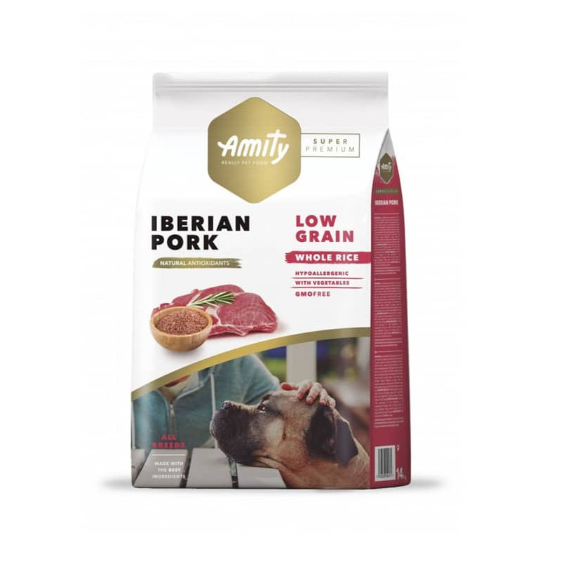 AMITY LOW GRAIN IBERIAN PORK ADULT