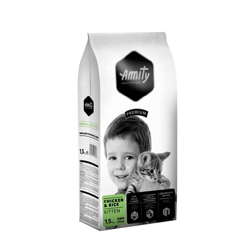 AMITY PREMIUM CHICKEN & RICE KITTEN 10 KG