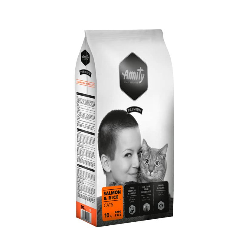 AMITY PREMIUM CATS SALMON & RICE 10 kg