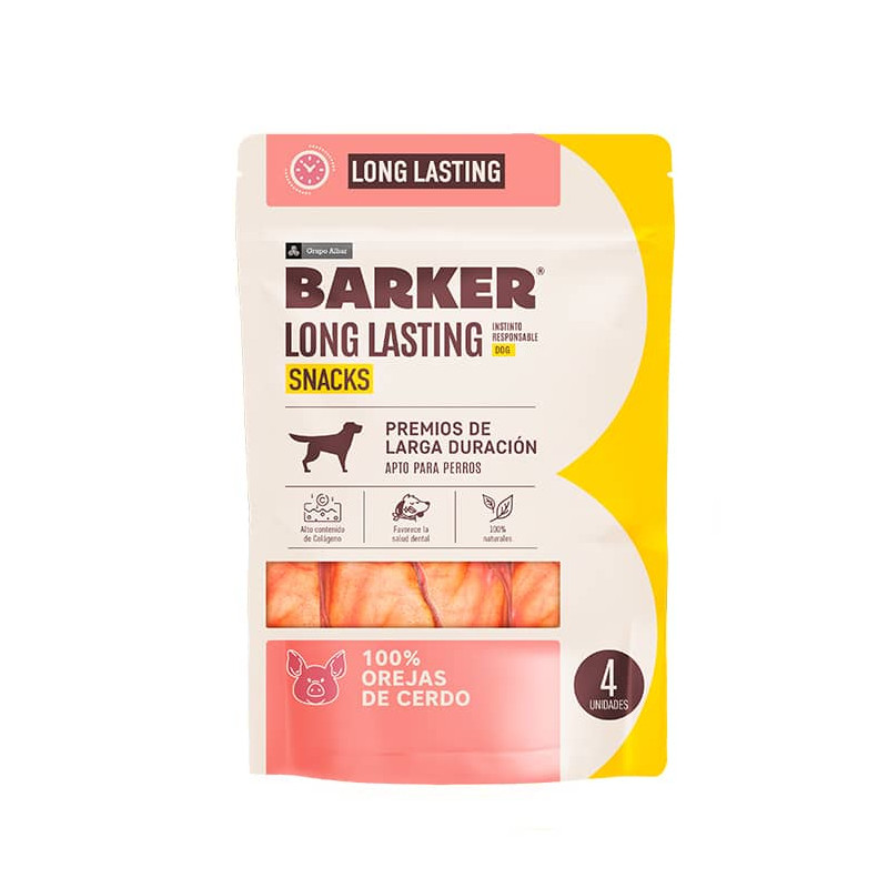 BARKER LONG LASTING SNACKS OREJAS DE CERDO (4 UND)