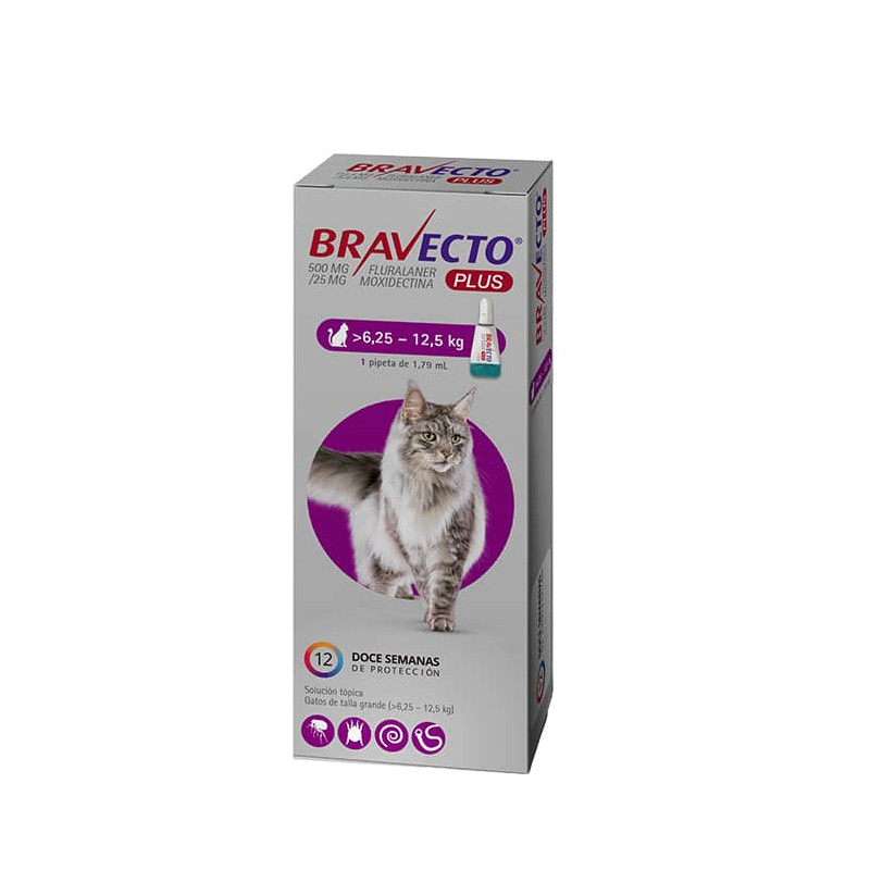 BRAVECTO PLUS 6,25 a 12,5 kg