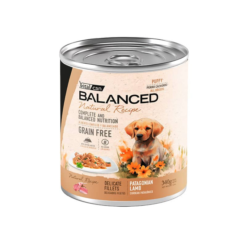 BALANCED NATURAL RECIPE DELICADOS FILETES CORDERO - CACHORRO