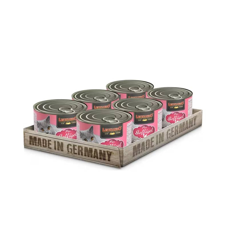 LEONARDO QUALITY SELECTION PURE POULTRY LATA
