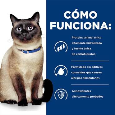 HILL´S PRESCRIPTION DIET Z/D FOOD SENSITIVITIES FELINO