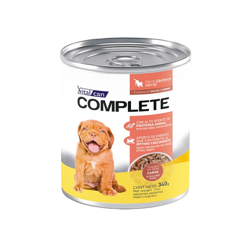 COMPLETE TROCITOS EN SALSA DE CARNE - CACHORRO
