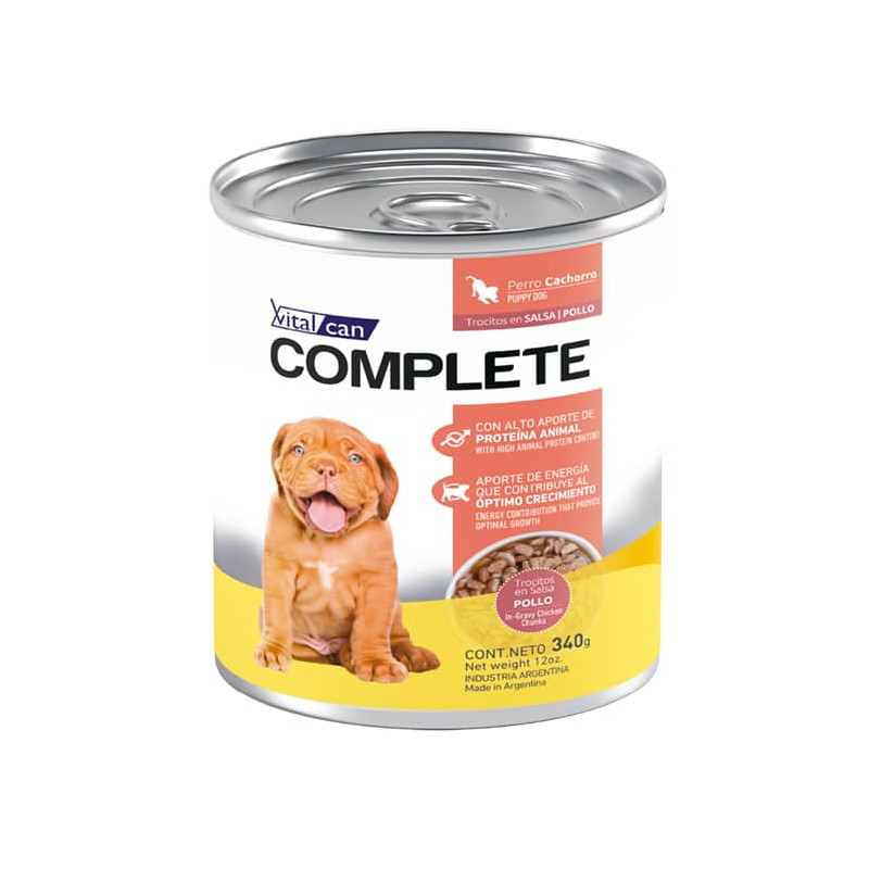 COMPLETE TROCITOS EN SALSA DE POLLO - CACHORRO