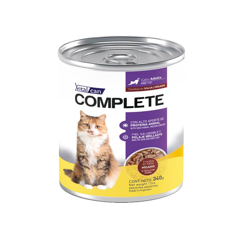 COMPLETE TROCITOS EN SALSA DE HÍGADO - GATO ADULTO