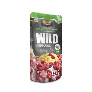 BELCANDO WILD POUCH - VENADO CON MIJO Y ARÁNDANOS 125g
