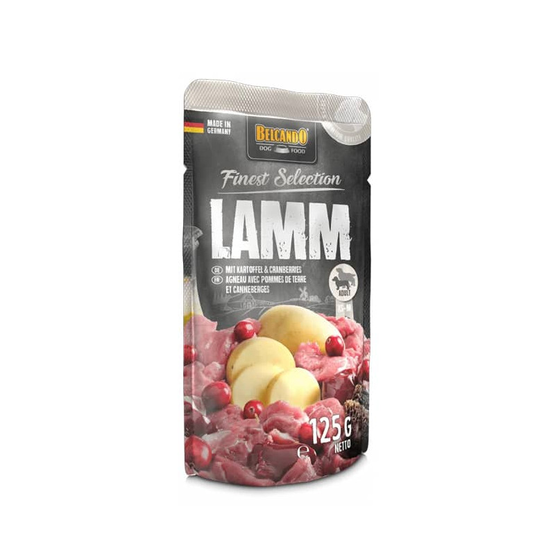 BELCANDO LAMM POUCH - CORDERO CON PATATAS Y ARÁNDANOS 125 g