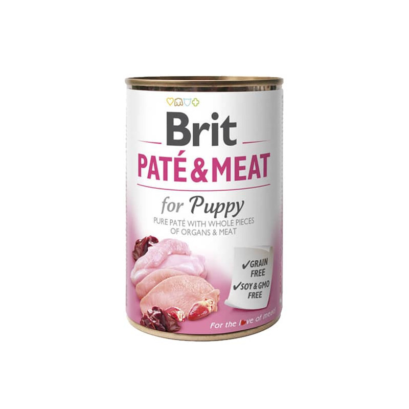 BRIT CARE PATÉ & MEAT LATA - PUPPY 400 G