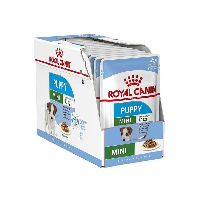 ROYAL CANIN POUCH MINI PUPPY - PACK 12 POUCH