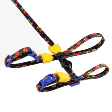 ZEE.CAT FARM RIO SAMBA HARNESS WITH LEASH