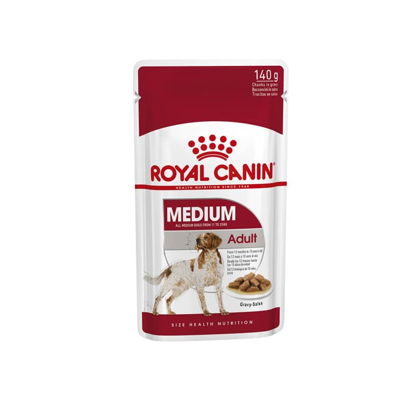 ROYAL CANIN POUCH MEDIUM ADULT
