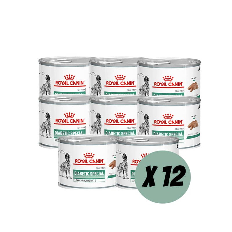 ROYAL CANIN LATA DIABETIC CANINO PACK 12 LATAS
