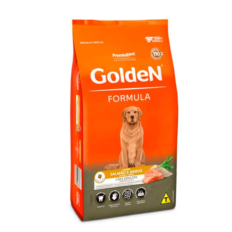 GOLDEN FORMULA ADULTO ARROZ Y SALMÓN