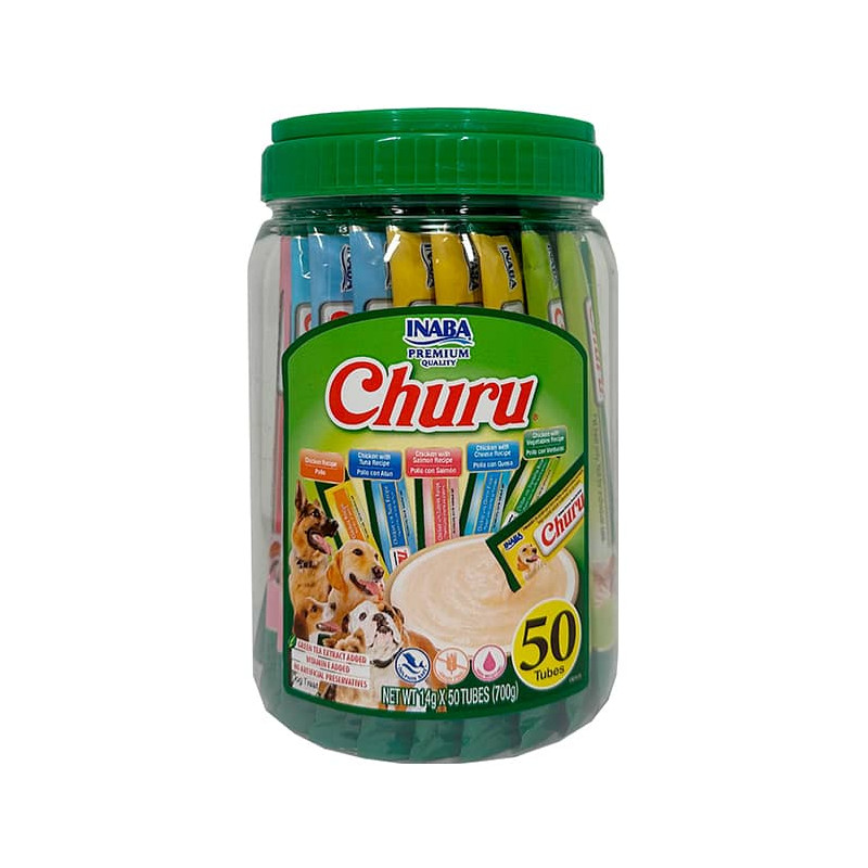 DOG CHURU™ VARIEDADES POLLO - 50PK
