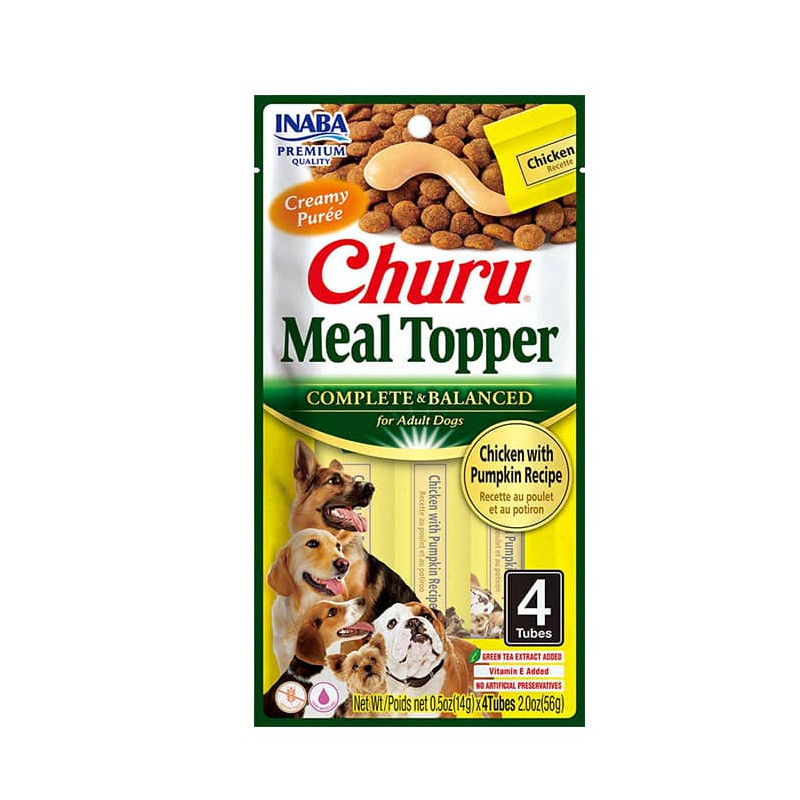 DOG CHURU™ MEAL TOPPER POLLO Y CALABAZA