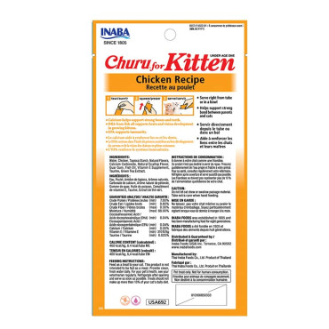 CIAO CHURU™ KITTEN POLLO