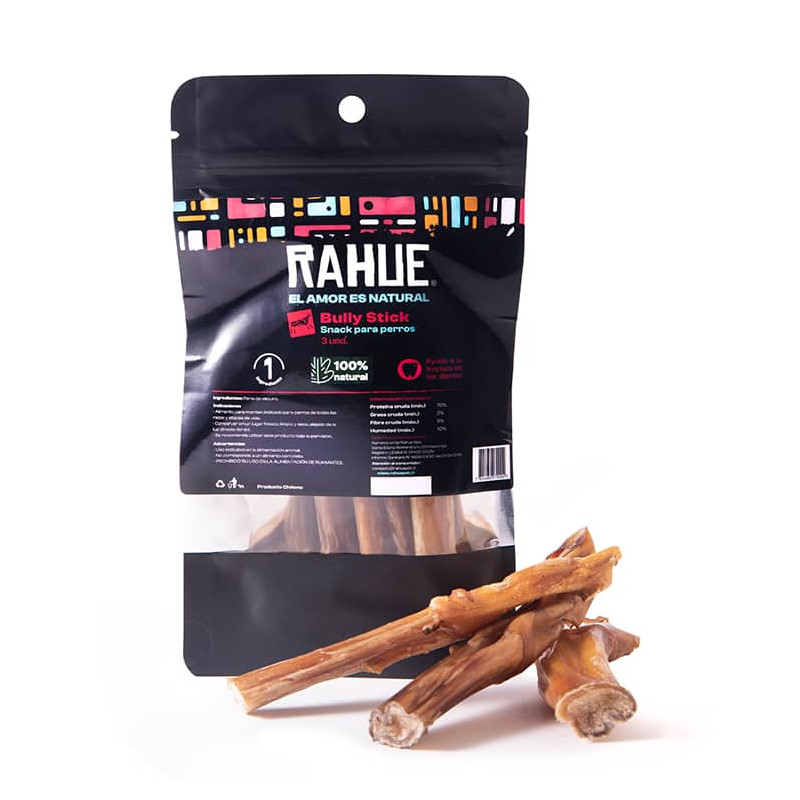 RAHUE BULLY STICK 4-5 PULGADAS - 3 UDS