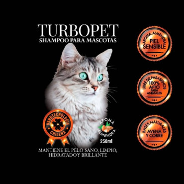 CUNATEX SHAMPOO CON NANOCOBRE TURBOPET - GATO