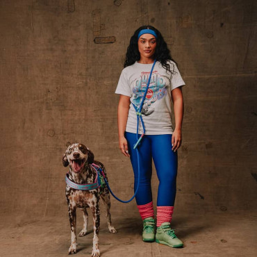 ZEE.DOG REEBOK AEROBIC HANDSFREE LEASH