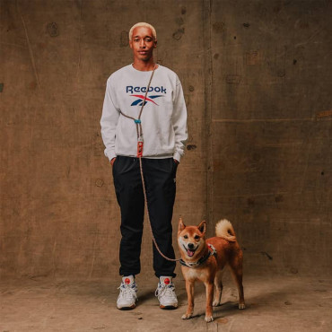 ZEE.DOG REEBOK SUEDE HANDSFREE LEASH
