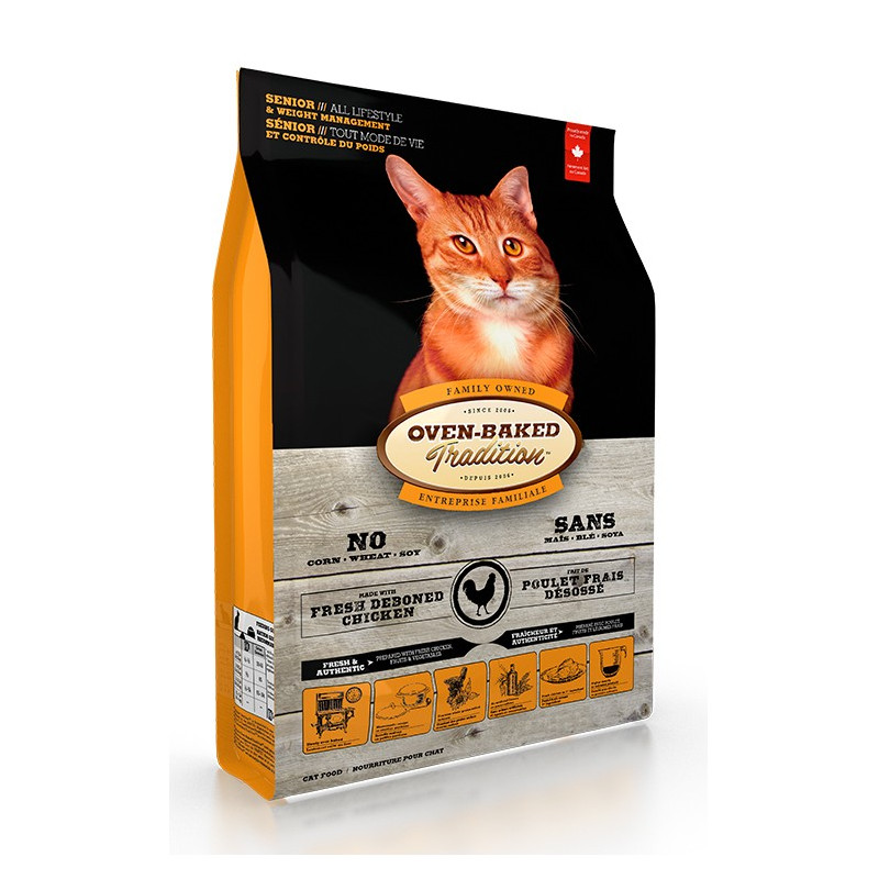 OVEN BAKED TRADITION SENIOR CAT & WEIGHT MANAGEMENT - CHICKEN