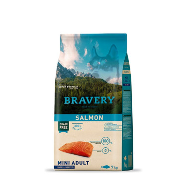 BRAVERY - SALMON MINI ADULT SMALL BREEDS