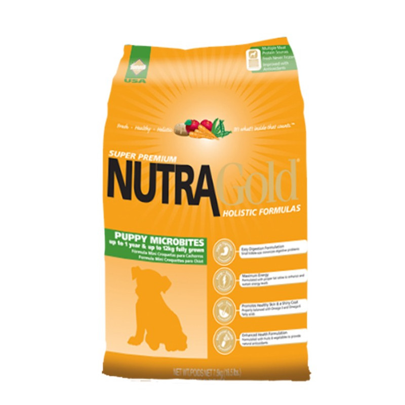 NUTRA GOLD HOLISTIC PUPPY MICROBITES