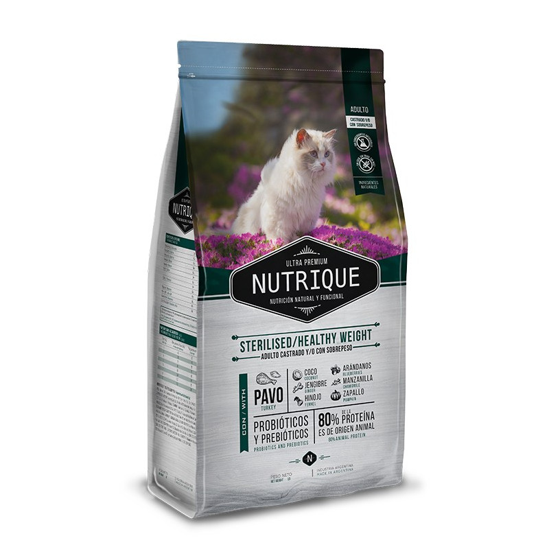 NUTRIQUE YOUNG ADULT CAT STERILISED- HEALTHY WEIGHT