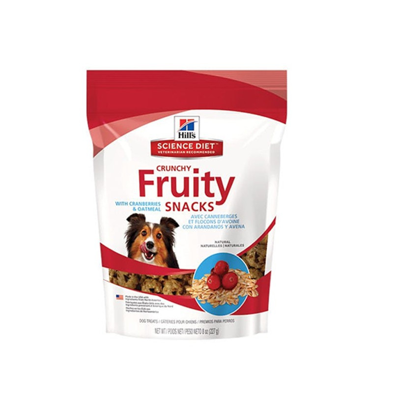 HILLS SCIENCE DIET FRUITY SNACKS ARÁNDANOS Y AVENA