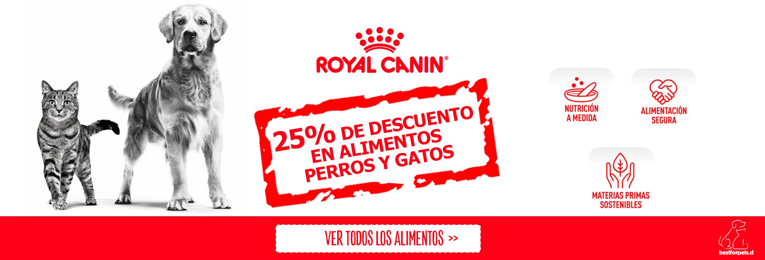 25% OFF Alimentos Royal Canin | Best for Pets