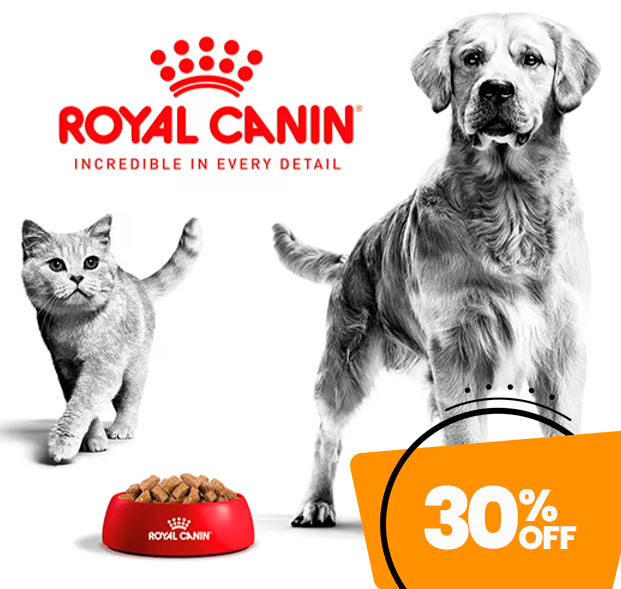 30%OFF en alimentos Royal Canin | Best for Pets