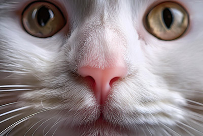 Huella nasal de los gatos