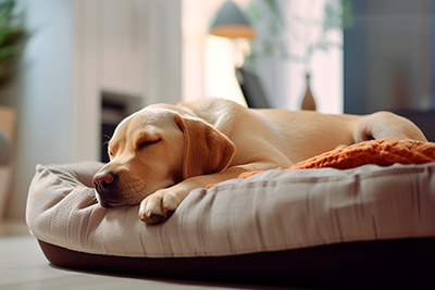 Cama lavable para perros
