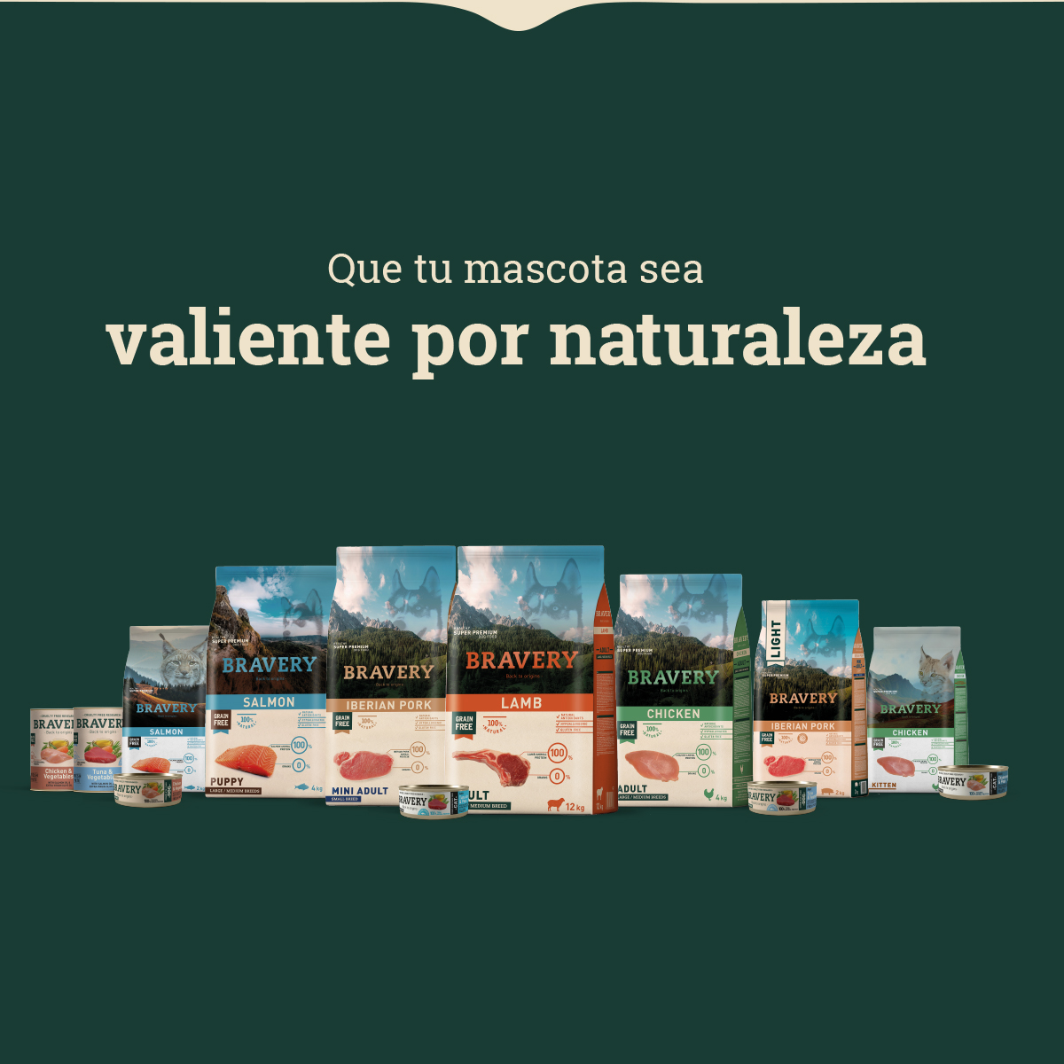 Bravery | Alimentos para perros y gatos | Best for Pets