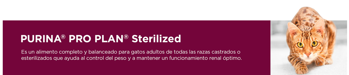 PURINA&reg; PRO PLAN&reg; Sterilized | Best for Pets