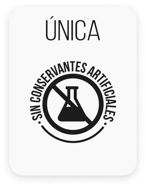 Nutrique, unico alimento sin conservantes artificiales