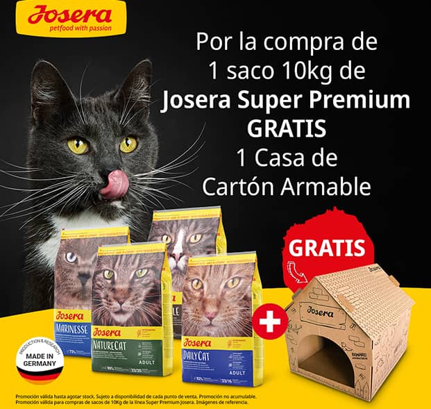 Promo alimentos Josera para gatos | Best for Pets