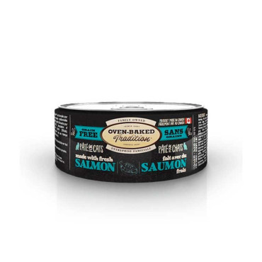 OVEN-BAKED SALMON PATÉ LATA CAT FOOD