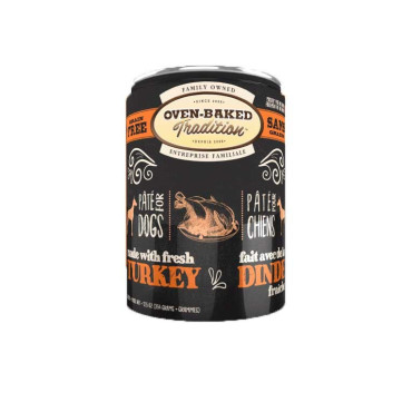 OVEN-BAKED TURKEY PATÉ LATA DOG FOOD