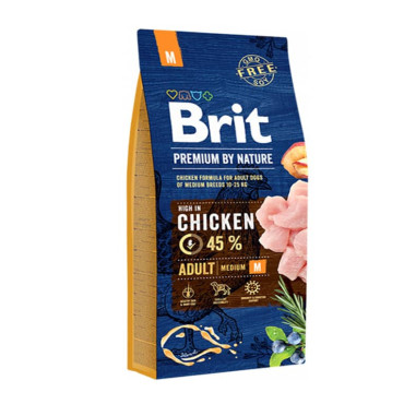 BRIT PREMIUM BY NATURE ADULT MEDIUM
