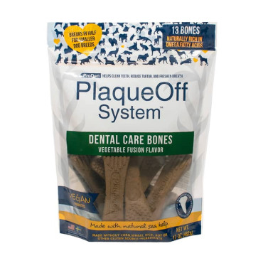 PLAQUEOFF® DENTAL BONES - VEGGIE