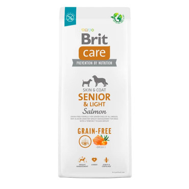 BRIT CARE SENIOR & LIGHT SALMON GRAIN FREE