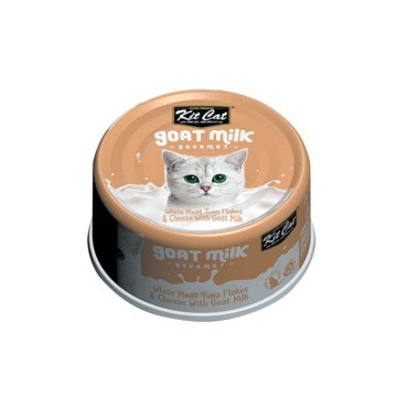 KIT CAT GOAT MILK GOURMET TUNA&CHEESE LATA