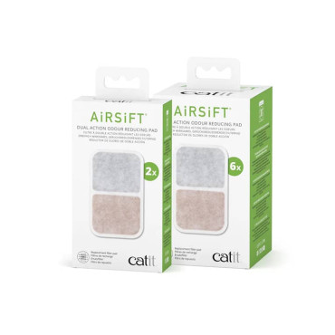 CATIT FILTRO DUAL REDUCTOR DE OLORES DE ARENERO AIRSIFT